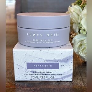 NEW Fenty Skin COOKIES N CLEAN Whipped Clay PORE DETOX Face Mask Full Size!